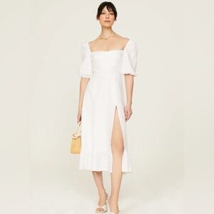 Reformation Belgium Linen Dress